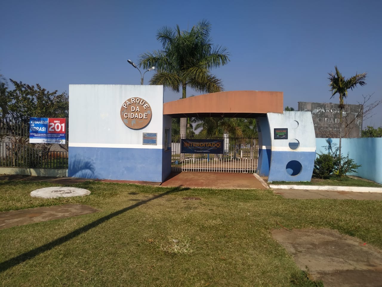 Em Amambai, começam as obras de reconstrução do Parque da Cidade Muriama de Oliveira Mascarenhas