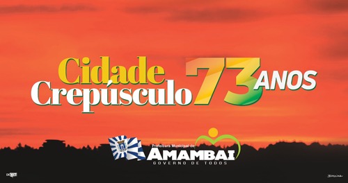 Prefeito Bandeira define programação completa para o aniversário de 73 anos de Amambai
