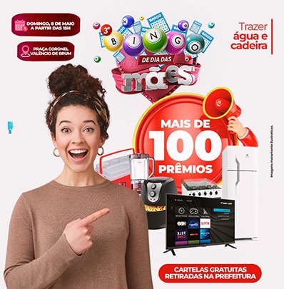 3º Bingo de Dia das Mães da Prefeitura de Amambai já conta com mais de 100 prêmios