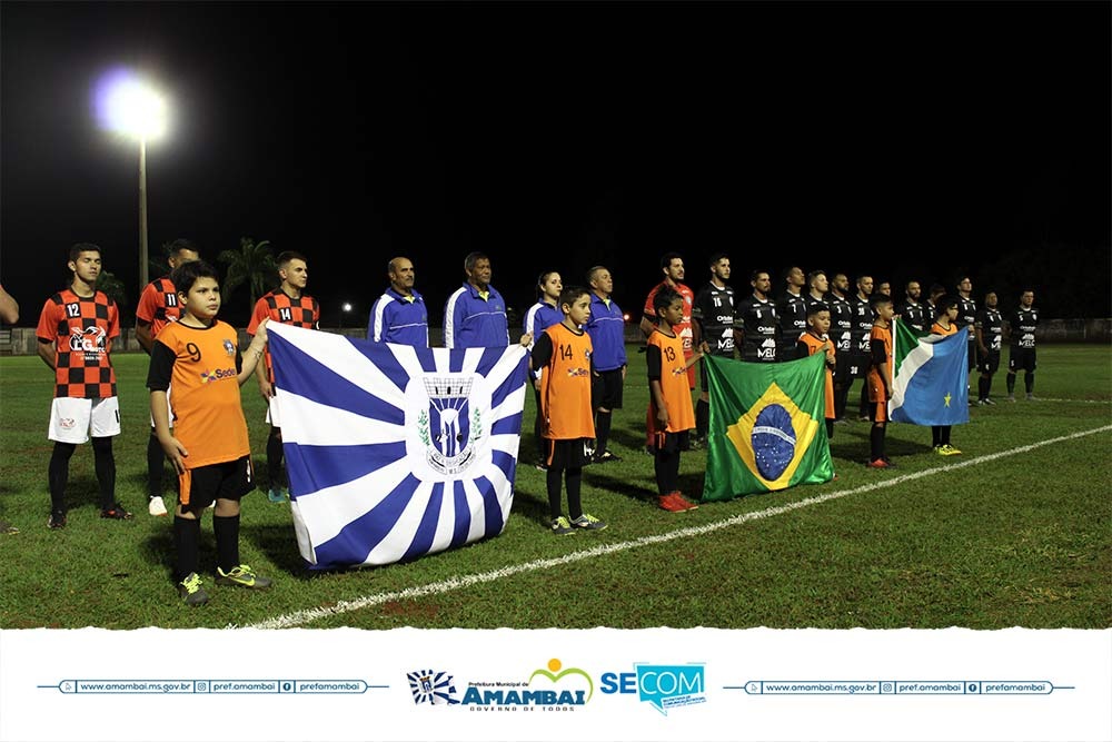 Copa Anderson Mansano de Futebol de Campo teve início em Amambai