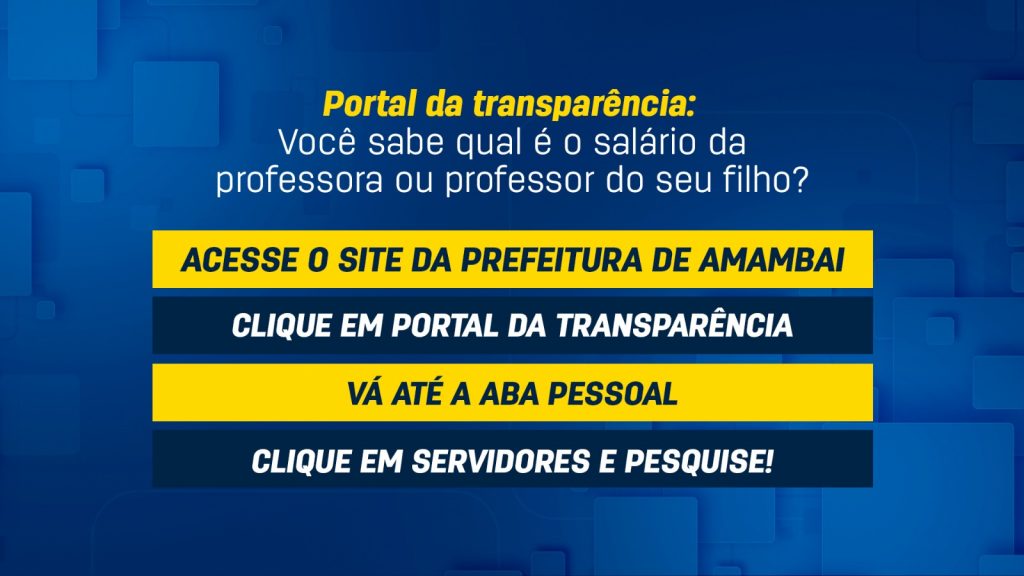 Em Live, Prefeito esclarece sobre o reajuste salarial dos professores da rede municipal de Amambai