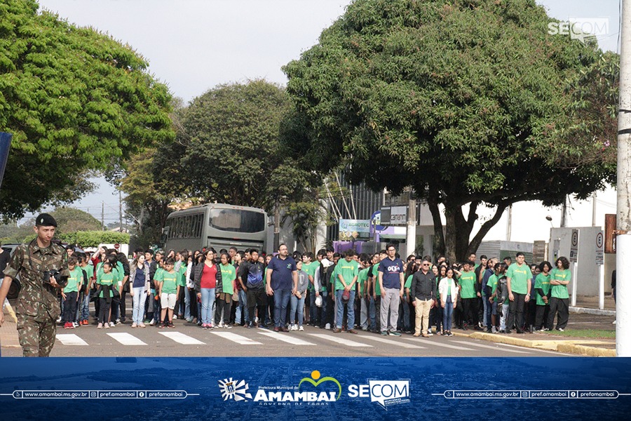 Amambai inicia as comemorações da Semana da Pátria