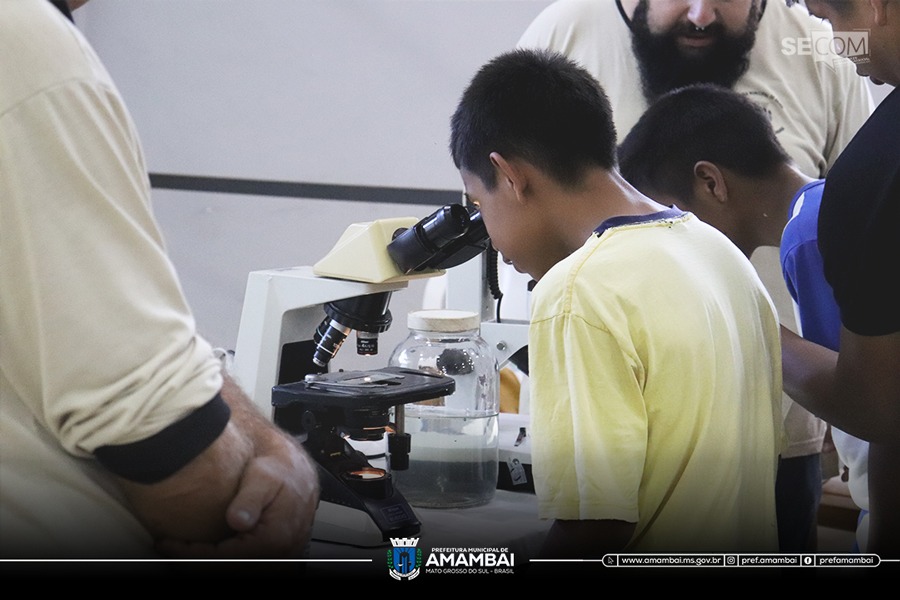 Expedição do Conhecimento recebe mais de mil visitantes de Amambai e região