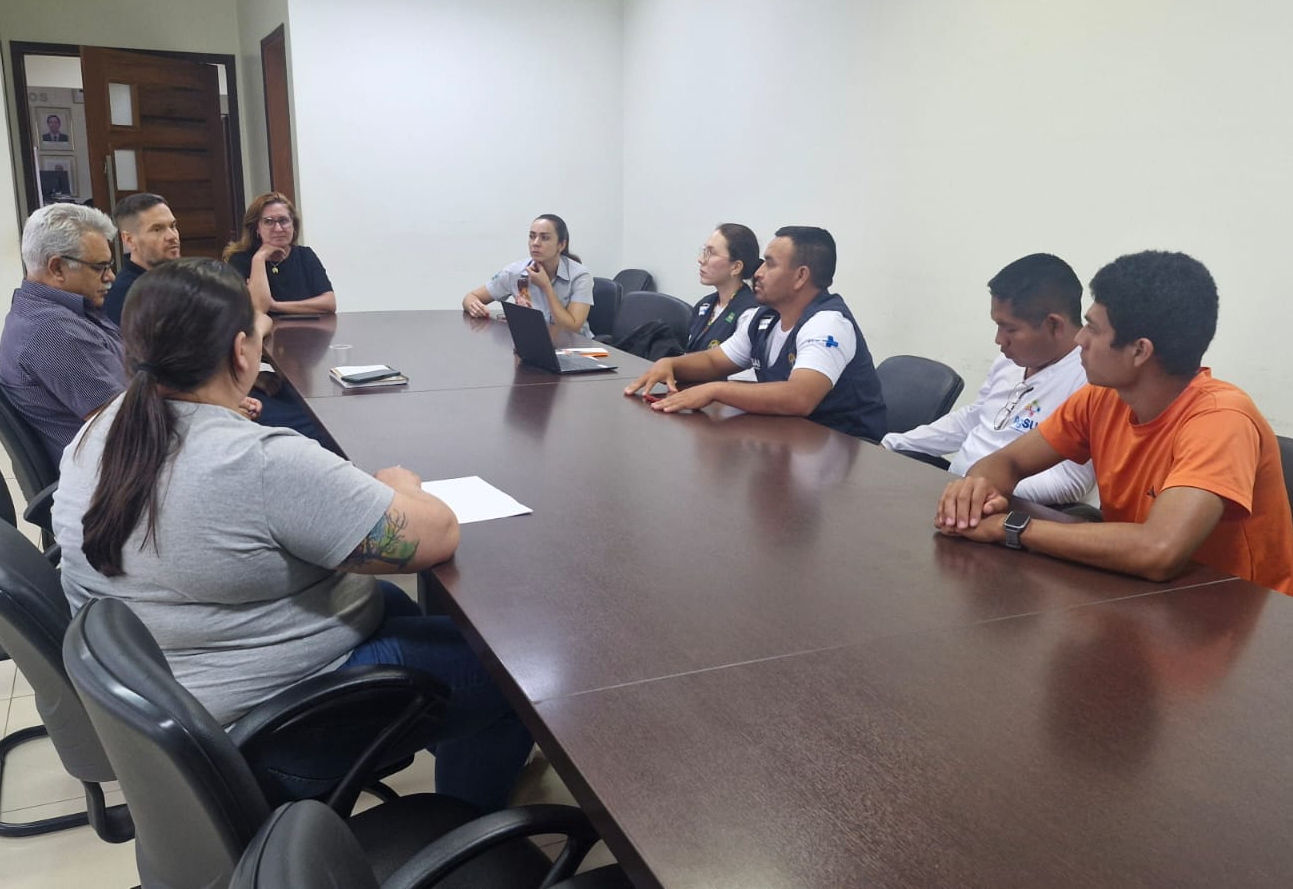 Prefeitura de Amambai e DSEI/MS discutem ações conjuntas de saúde e meio ambiente