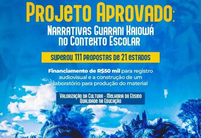 Parceria entre APP, SEIND e Escola Guarani tem projeto aprovado no Fundo Casa Socioambiental