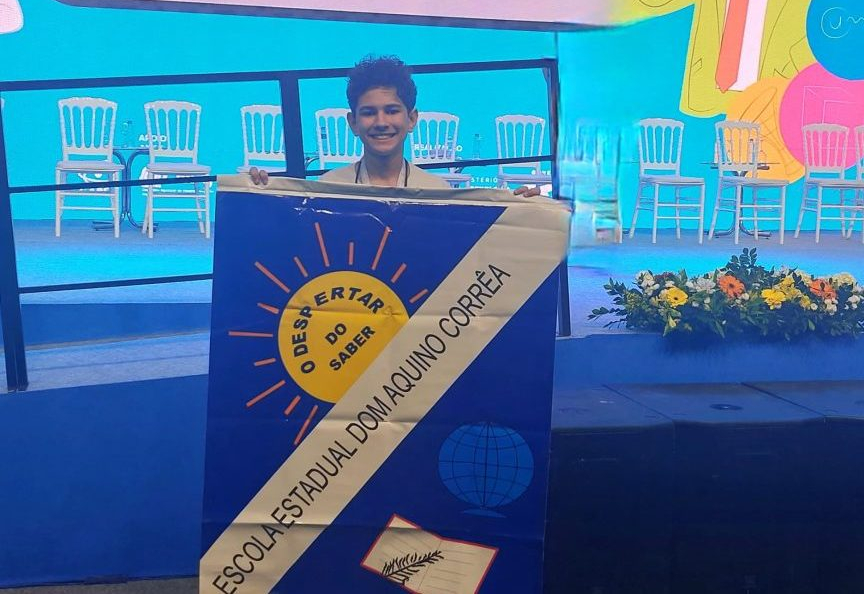 Estudante de Amambai é medalha de ouro na maior olimpíada científica do Brasil