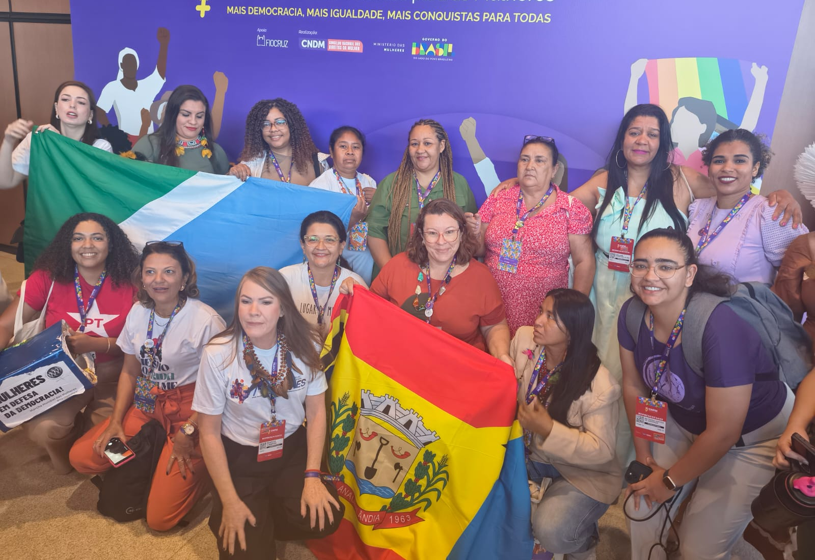 Gê da Agricultura Familiar representa Amambai e Mato Grosso do Sul na 5ª Conferência Nacional de Políticas para as Mulheres