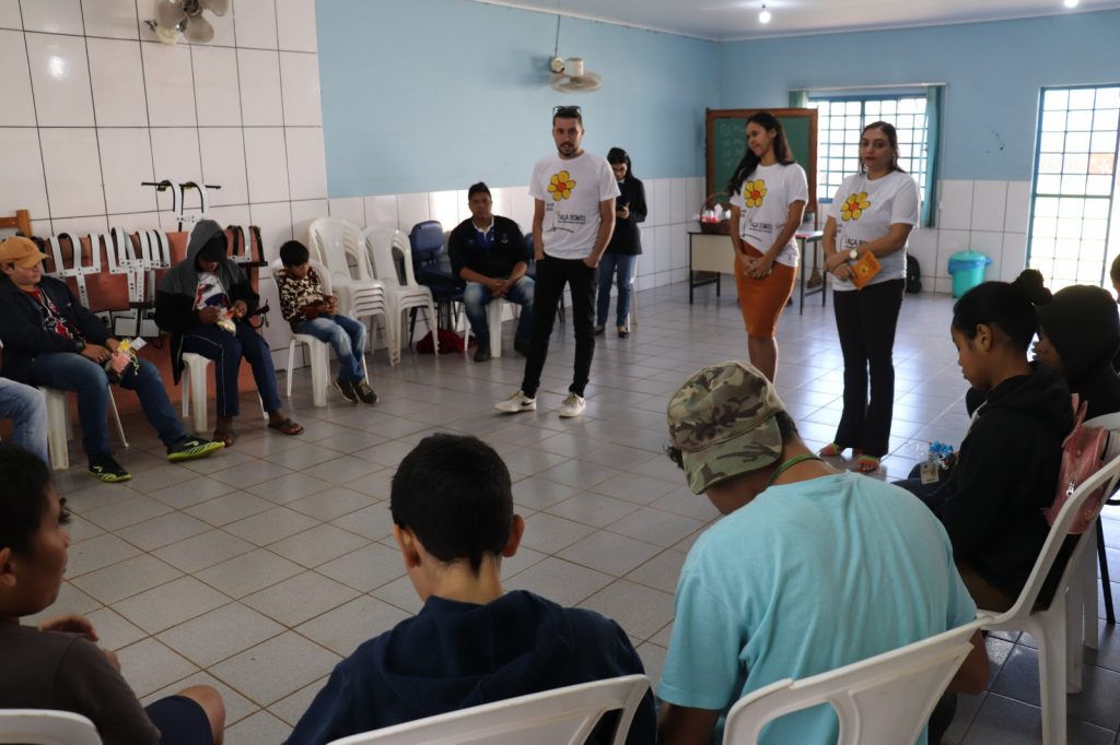 Faça Bonito: Assistência Social realizou palestra educativa para atendidos pelo Serviço de Convivência e Fortalecimento de Vínculos em Amambai