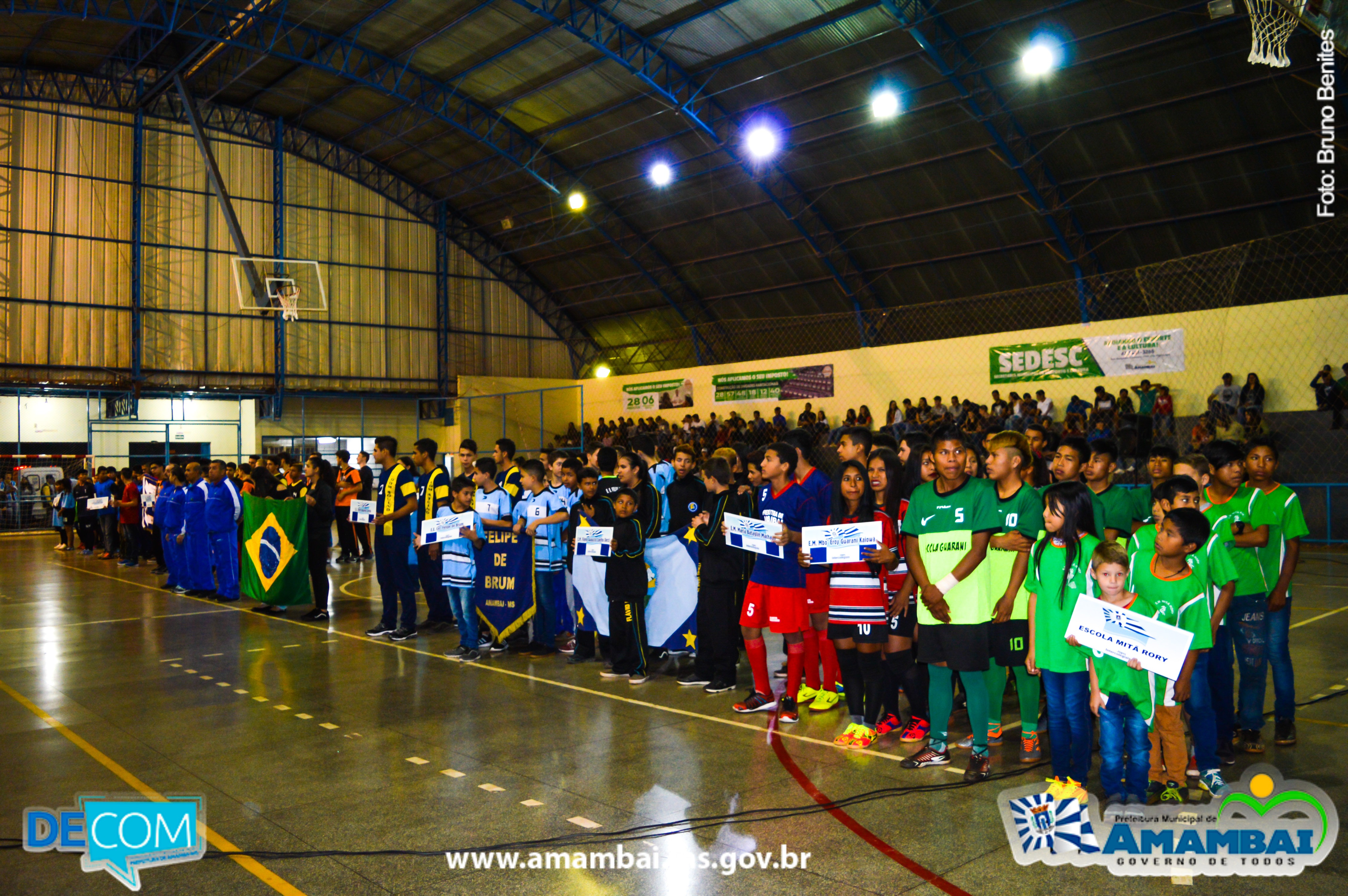 SEDESC realizou abertura oficial dos Jogos Intercolegiais 2019