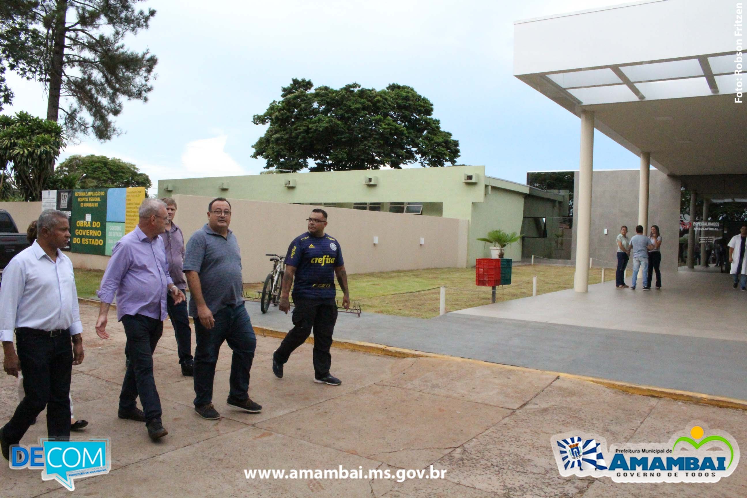 Secretário Estadual de Saúde faz visita técnica à obra do Hospital Regional