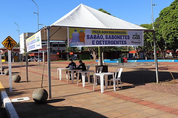 Prefeitura de Amambai realiza campanha de doação de sabão, sabonete e detergente