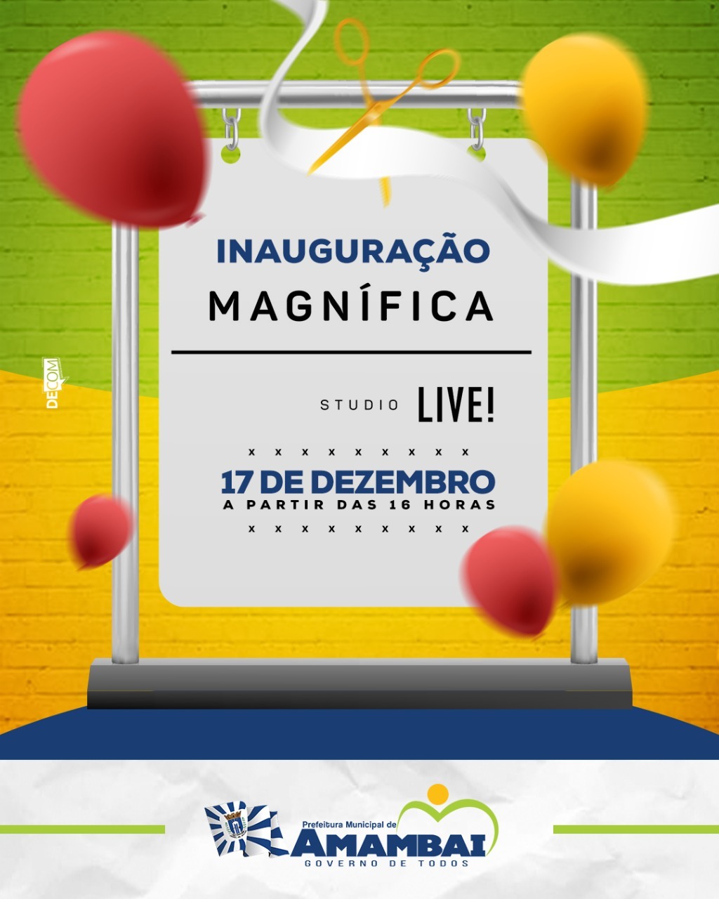 Inauguração da Magnífica Studio Live e reinauguração da Camila Dutra Fitness e Beachwear acontecem nesta quinta-feira