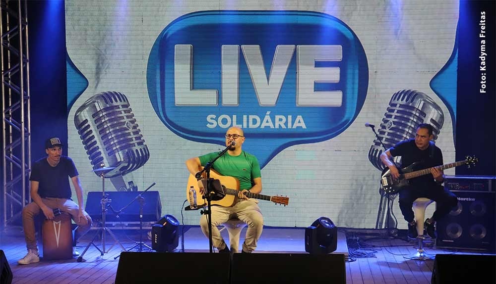 Prefeitura em parceria com Governo do MS realizou dois dias de Live Solidária em Amambai