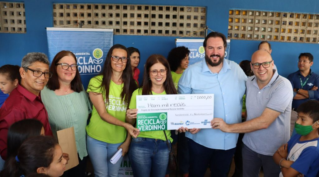 Com a participação de 487 estudantes, SEBRAE, SEAGRI e SEMED encerram edição 2023 do projeto Recicla Verdinho