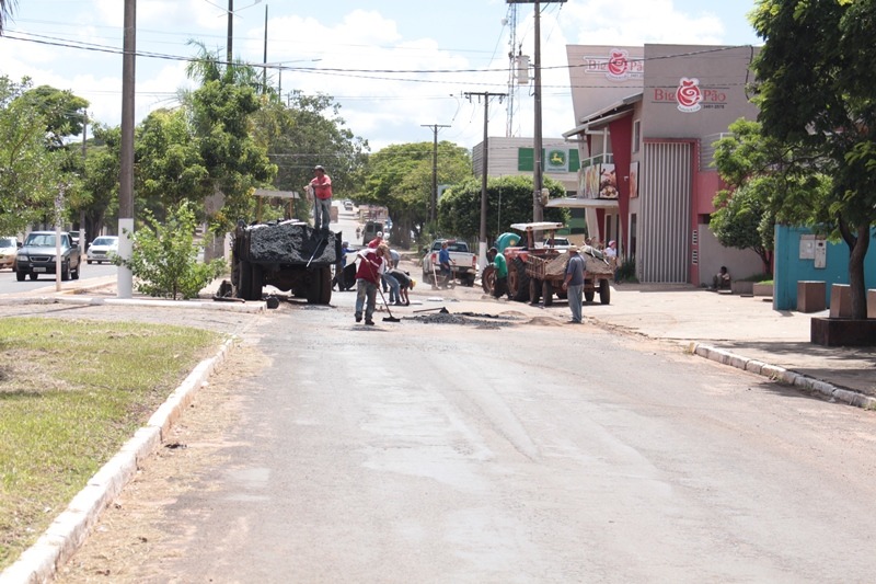 Após as fortes chuvas, Prefeitura trabalha em várias frentes