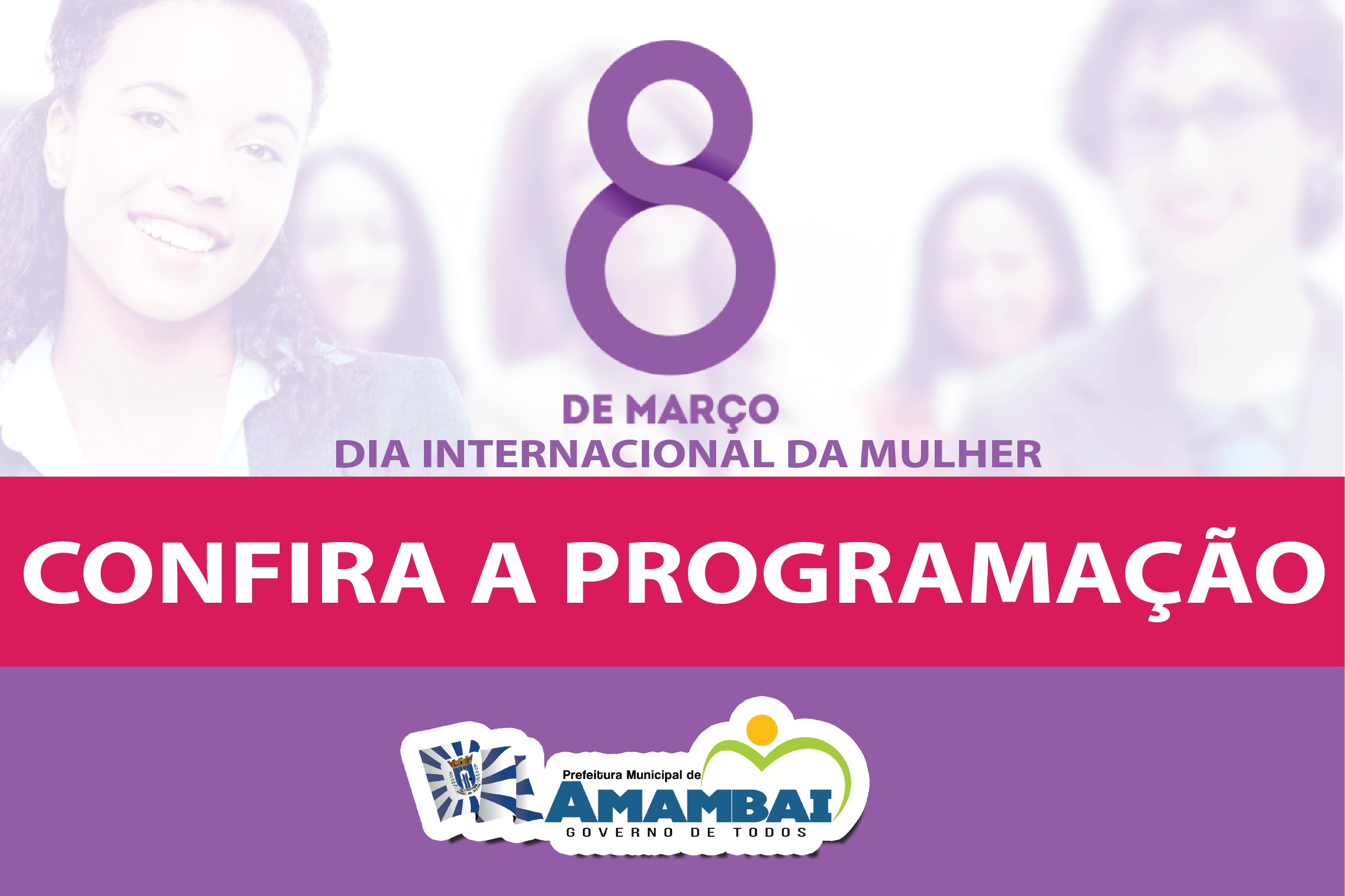 Coordenadoria da Mulher realiza calendário extenso em comemoração ao Dia Internacional da Mulher