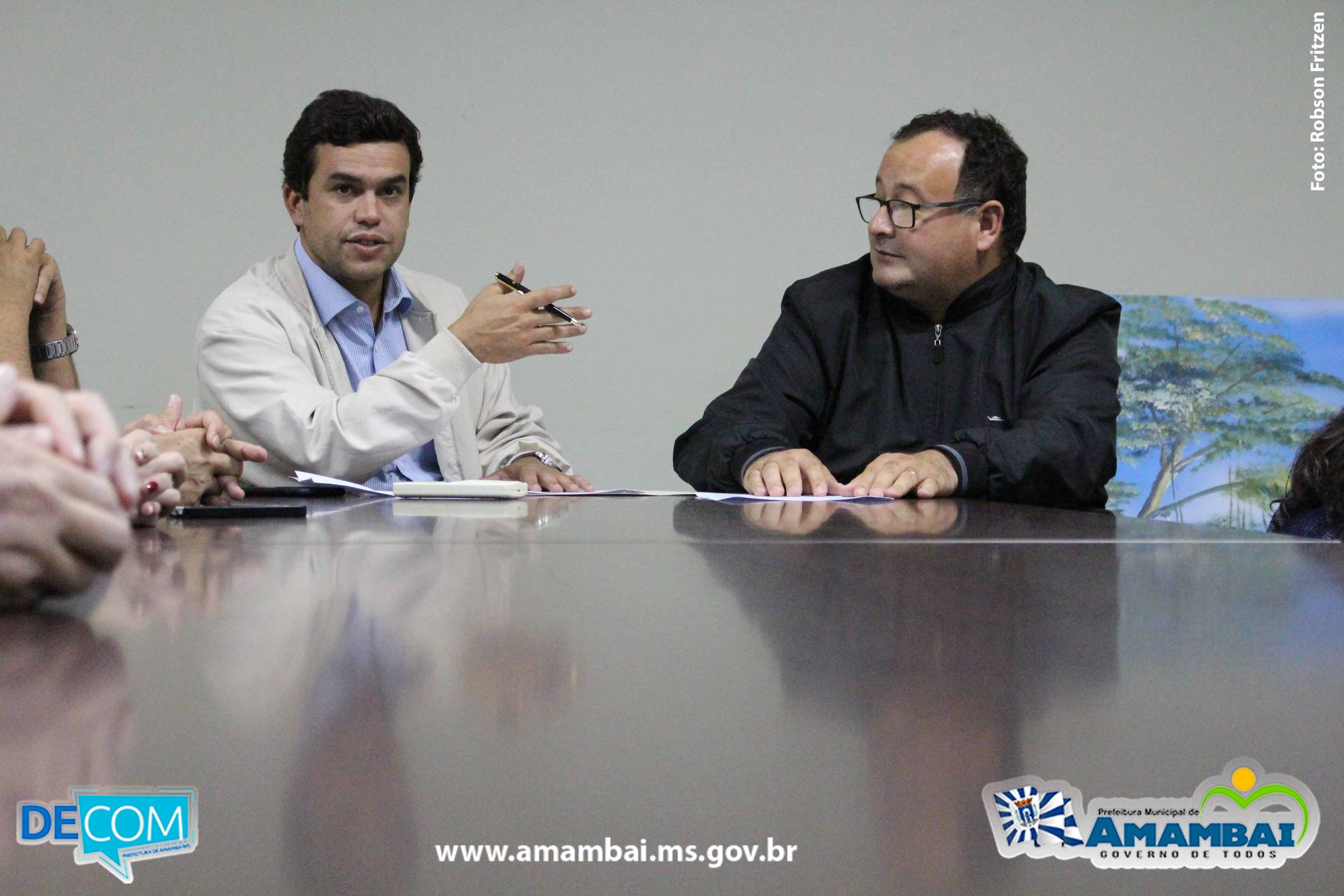 Deputado Federal Beto Pereira visita Amambai e recebe reivindicações da administração