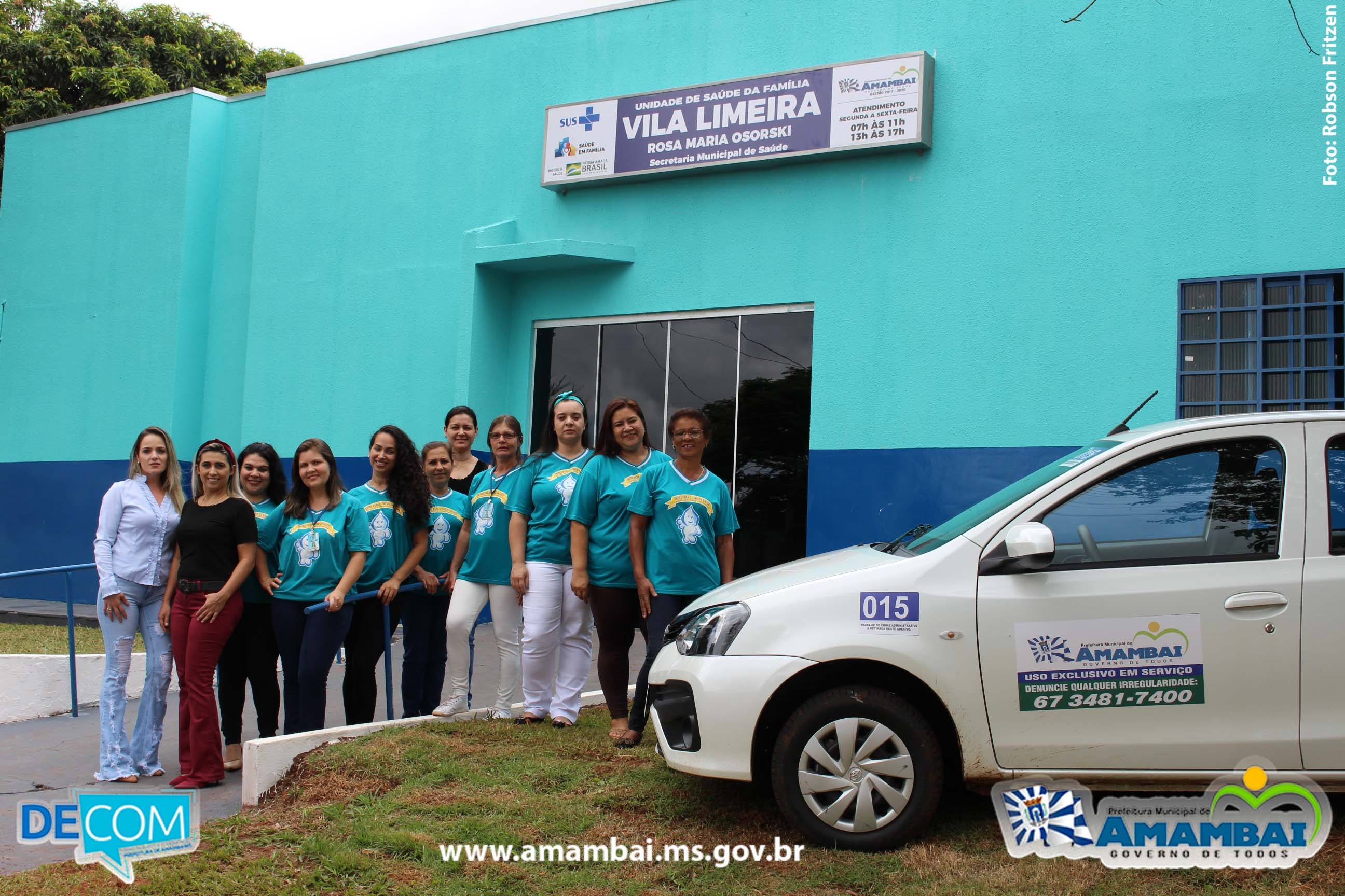 Prefeitura de Amambai inaugurou reforma do Posto de Saúde da Vila Limeira Rosa Maria Osorski