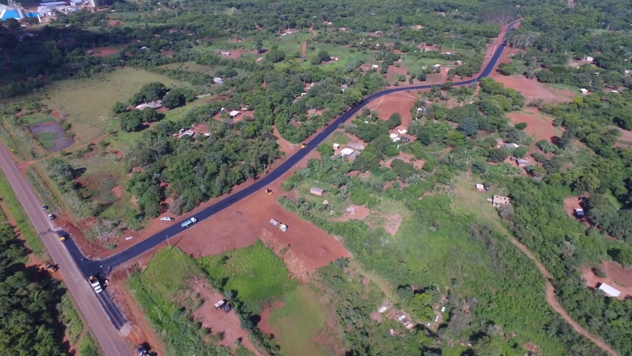 Prefeitura de Amambai conclui obras de pavimentação asfáltica da Aldeia Amambai