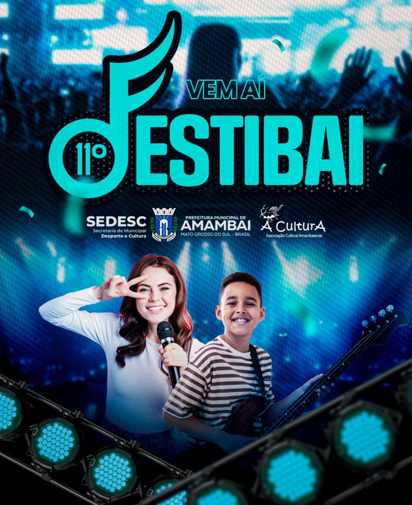 Inscrições para o 11º Festibai iniciam na próxima segunda-feira, 3 de novembro Inscrições para o 11º Festibai iniciam na próxima segunda-feira, 3 de novembro