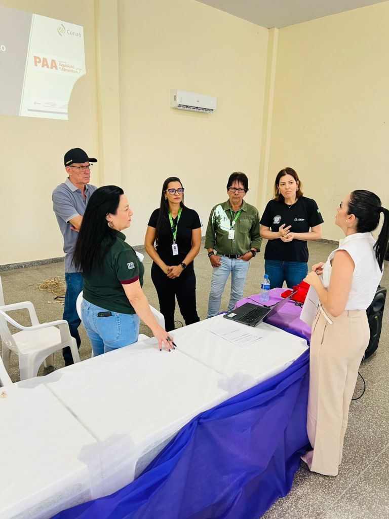 Assistência Social de Amambai realiza reunião com a Conab para fortalecer o Programa PAA