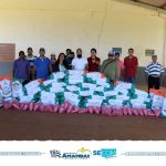 Prefeitura e Governo do MS distribuem sementes para agricultores da Aldeia Amambai