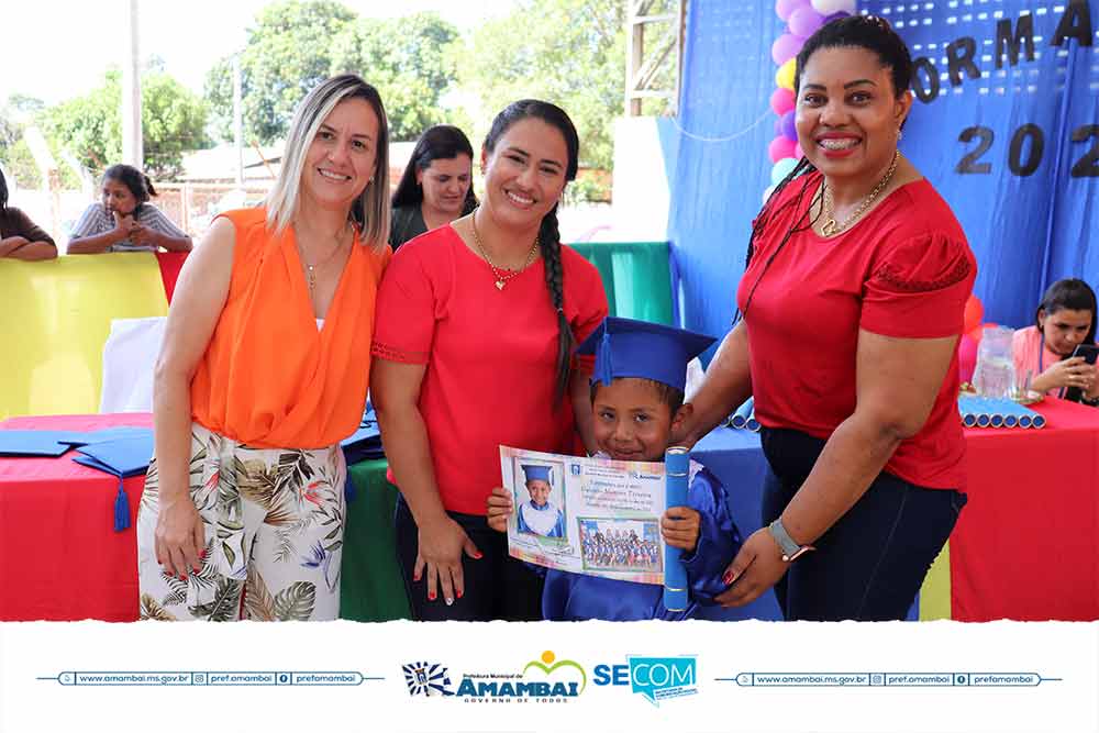 Festa da Família e Formatura do Pré-II marcam final de ano da Escola Municipal João Rodrigues