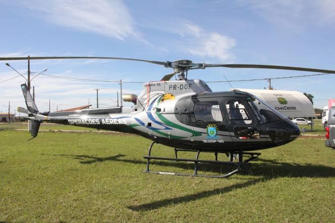 Amambai recebe reforço adicional para segurança pública com aeronave do DOF