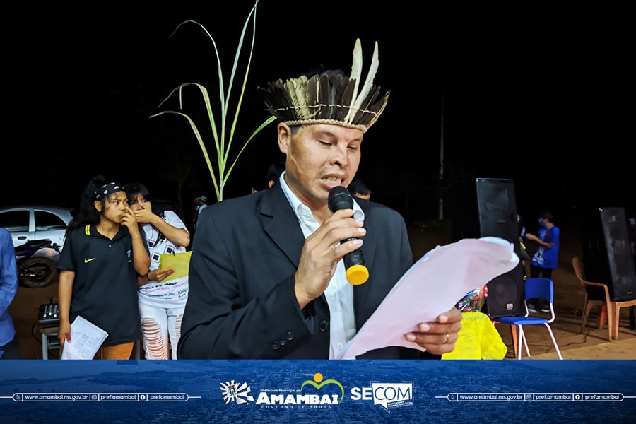 Jeile Fernandes Pavão e Weliton Teixeira Ricarte são escolhidos Miss e Mister indígena da Aldeia Limão Verde
