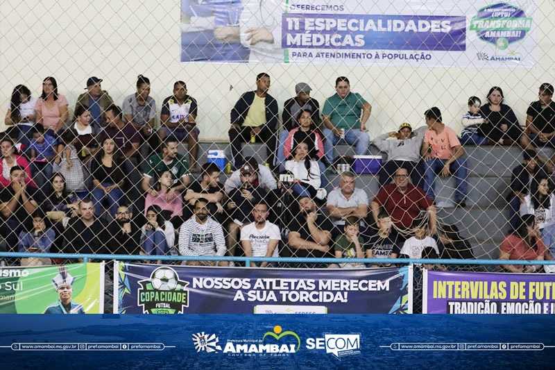 Embates das semifinais da Copa Cidade de Amambai já estão definidos