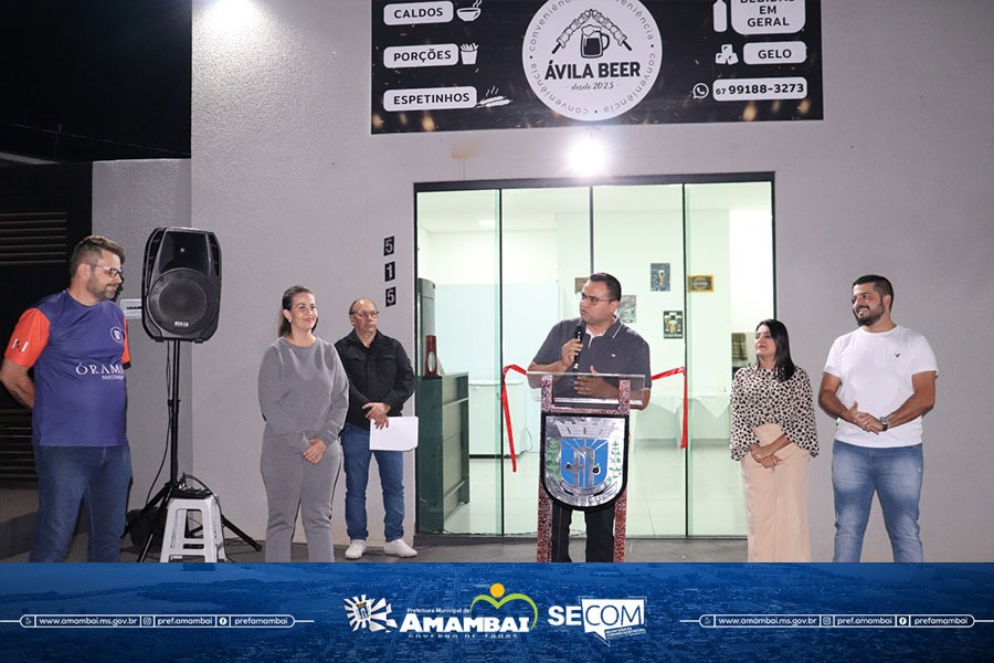 Amambai ganha mais um empreendimento com a inauguração da Ávila Beer