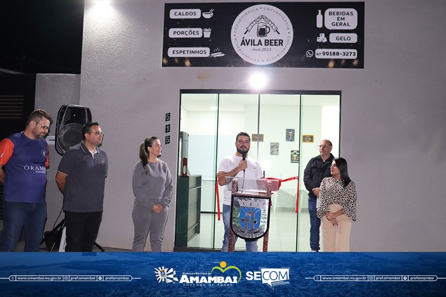 Amambai ganha mais um empreendimento com a inauguração da Ávila Beer