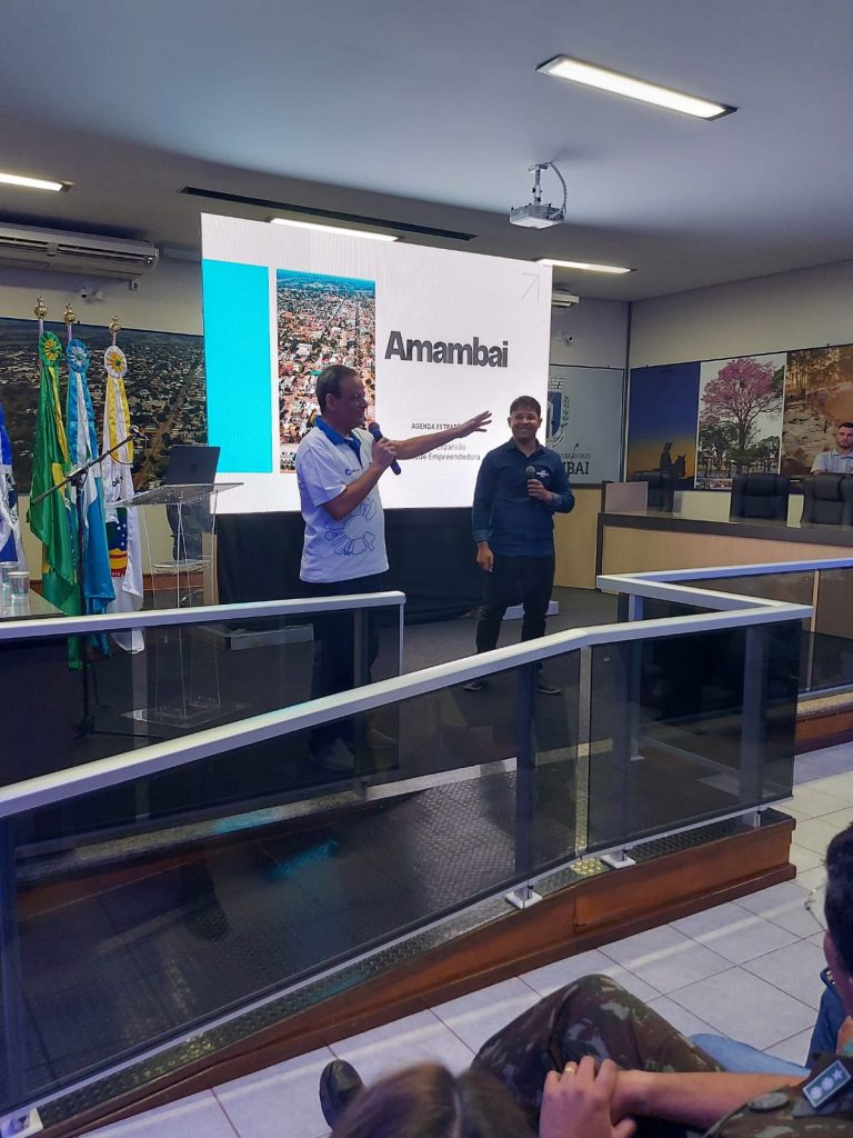 Sebrae e Prefeitura lançam agenda estratégica de Amambai com ações para dinamizar a economia e ampliar a competitividade