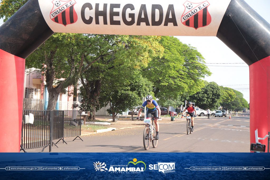 GP Cidade Crepúsculo de Mountain Bike reuniu ciclistas de toda a região em comemoração ao aniversário de Amambai