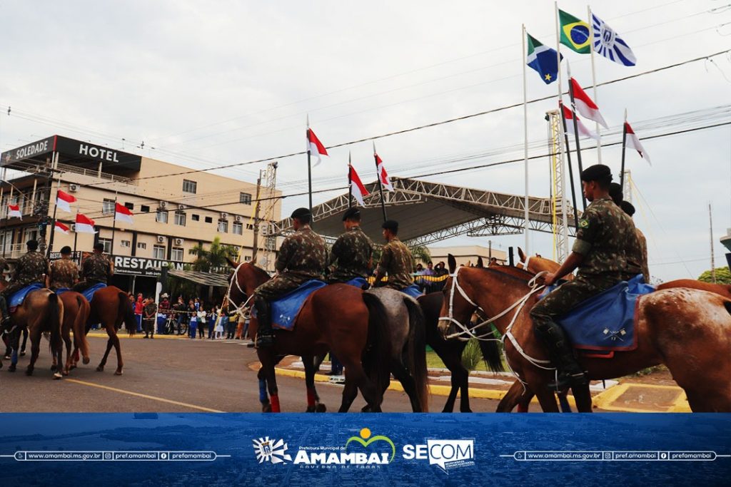 Amambai celebra o dia da Independência do Brasil