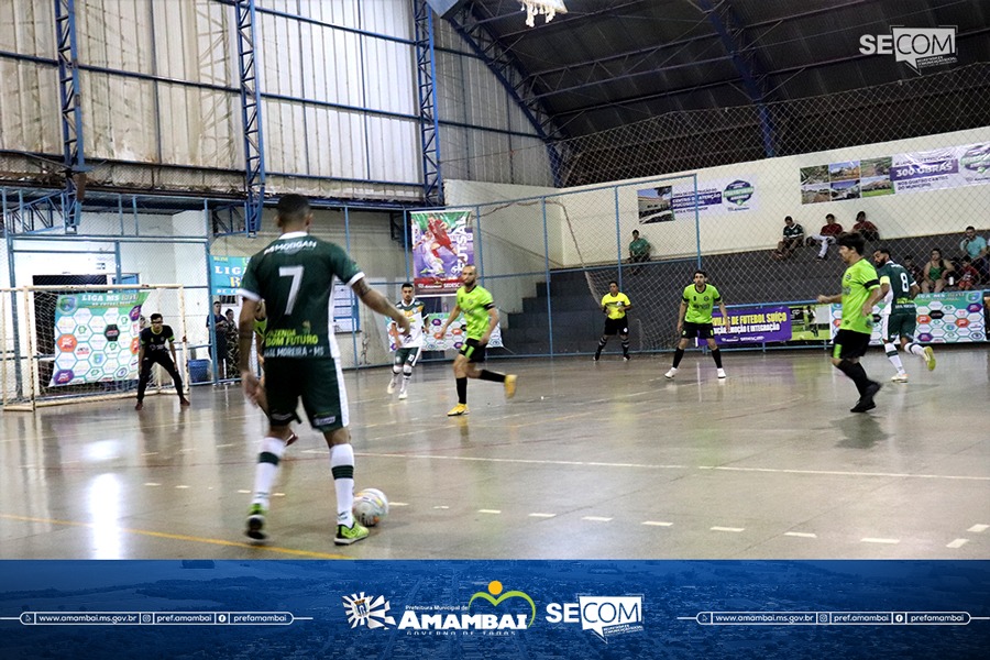 S.E.B.A de Amambai conquista importante vitória na Liga Sul-Mato-Grossense de Futsal 2023