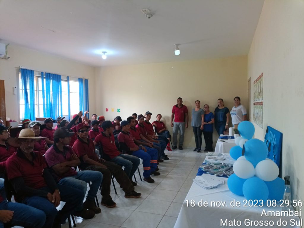 Secretaria de Saúde promove ação do Novembro Azul para cooperados da COOPERCICLA