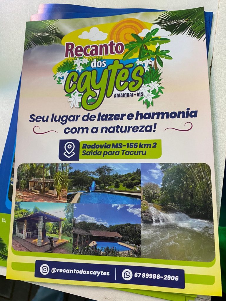 Amambai: Recanto dos Caytés representou município na 19ª edição do Rural Tur