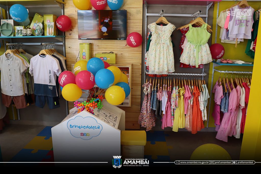 Loja da franquia Container Baby & Kids é inaugurada em Amambai