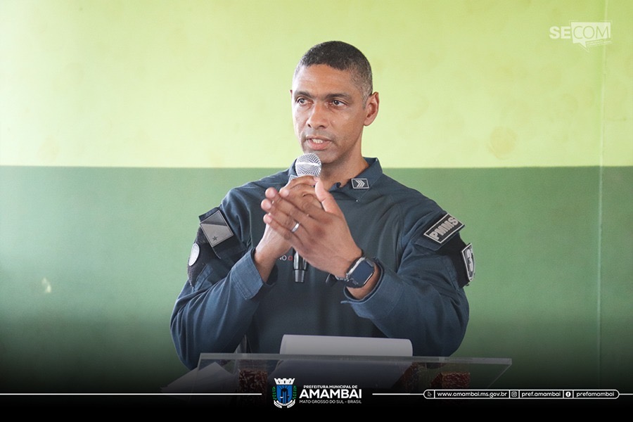 Polícia Militar realiza o lançamento do Programa Kunã Reko Porã em Amambai