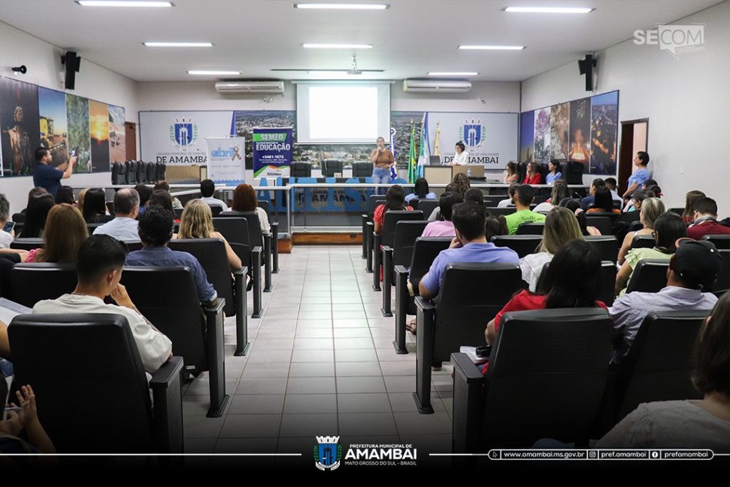 Prefeitura de Amambai promove curso de Manejo Comportamental para profissionais da educação e pais de alunos