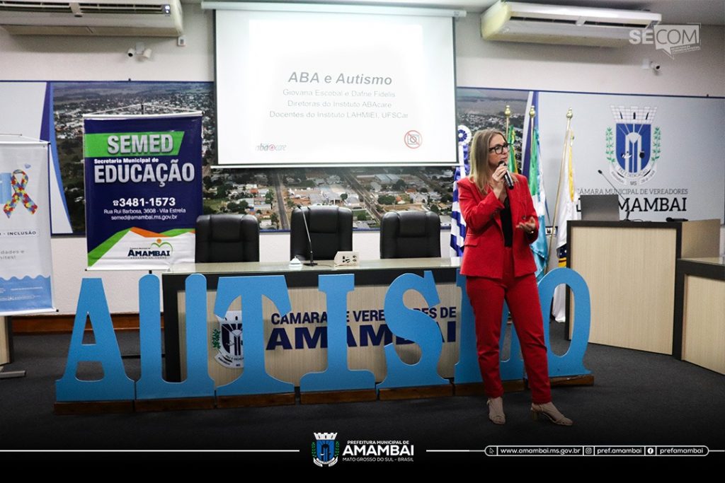 Prefeitura de Amambai promove curso de Manejo Comportamental para profissionais da educação e pais de alunos