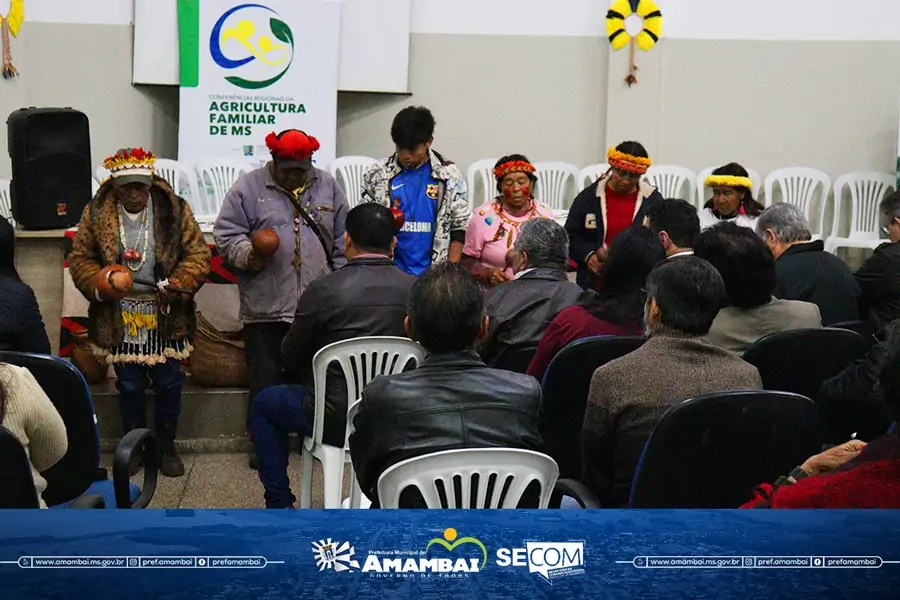 Conferência Regional da Agricultura Familiar dos Povos Originários reúne lideranças indígenas em Amambai