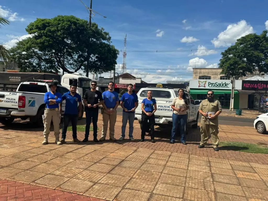 Polícia Científica de Amambai realizou Dia D de combate à dengue nesta quarta-feira