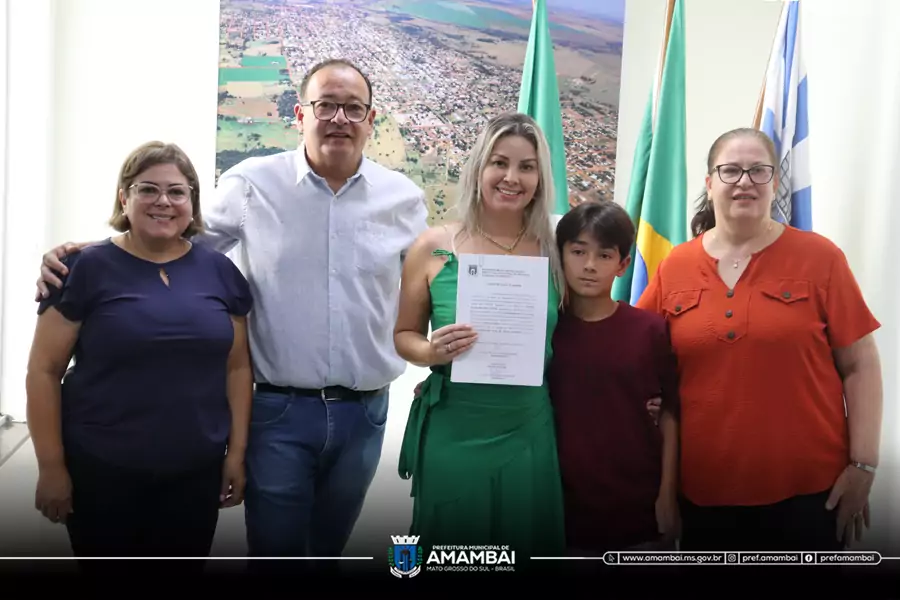 Prefeitura de Amambai empossa candidatos aprovados no Concurso Público para atuarem na educação municipal