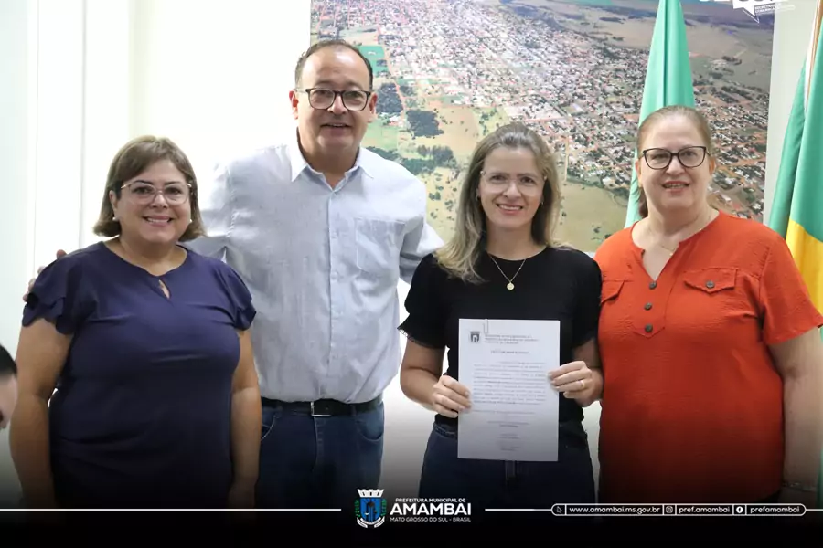 Prefeitura de Amambai empossa candidatos aprovados no Concurso Público para atuarem na educação municipal